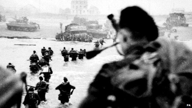 The D-Day landings