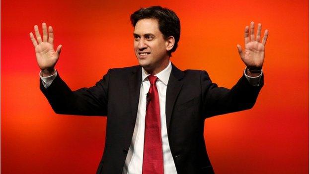 Ed Miliband was in Scotland to address the Scottish Labour conference