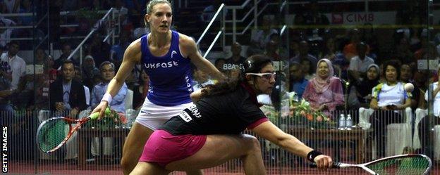 Laura Massaro and Nour El Sherbini