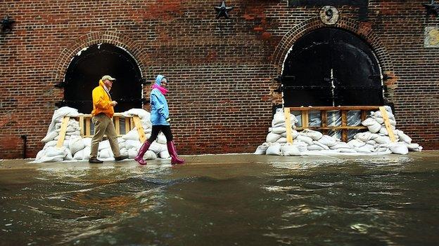 New York after Storm Sandy