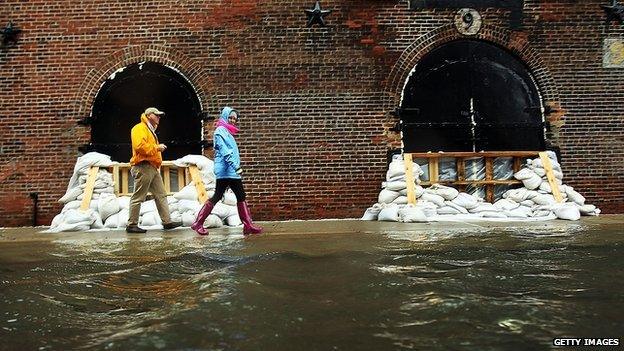 New York after Storm Sandy