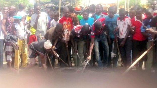 Aftermath of attack on Maiduguri barracks