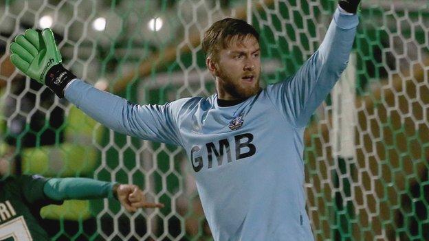 Port Vale keeper Chris Neal