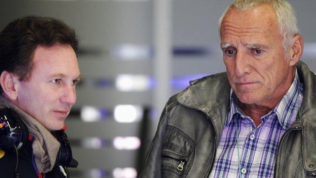 Christian Horner Dietrich Mateschitz