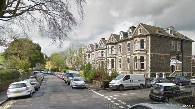 Houses in Redland Park, Bristol