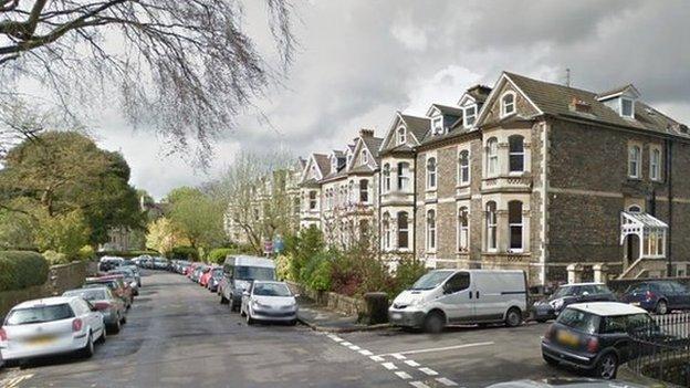 Houses in Redland Park, Bristol