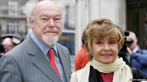 Timothy West and Prunella Scales