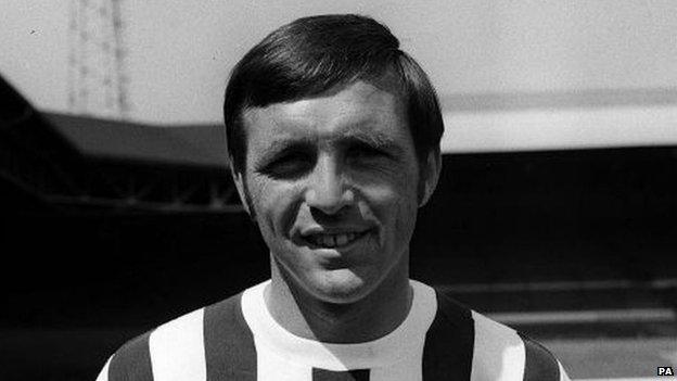 Jeff Astle, the former West Bromwich Albion striker