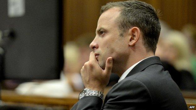 Oscar Pistorius in court