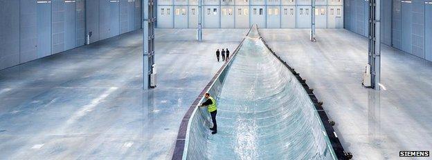 Wind turbine blade mould