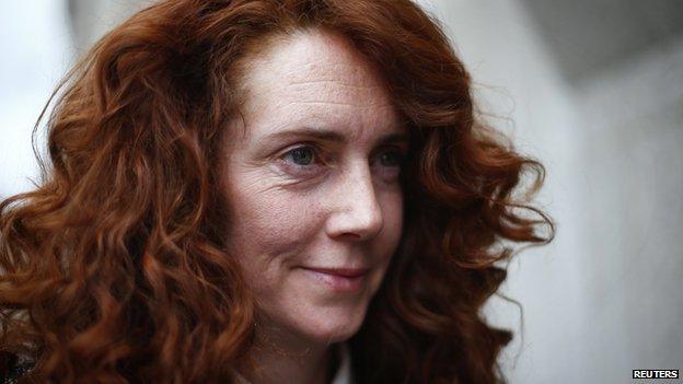 Rebekah Brooks arrives in court