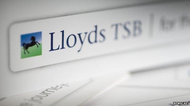 Lloyds TSB sign