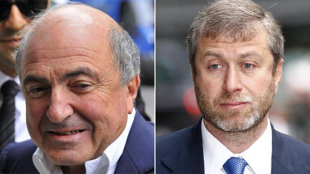 Boris Berezovsky (left) and Roman Abramovich