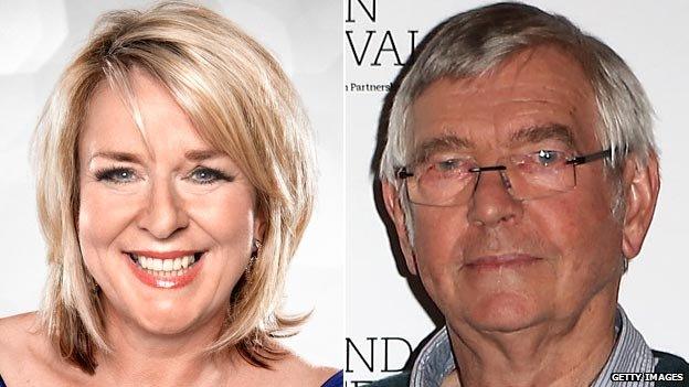 Fern Britton and Tom Courtenay