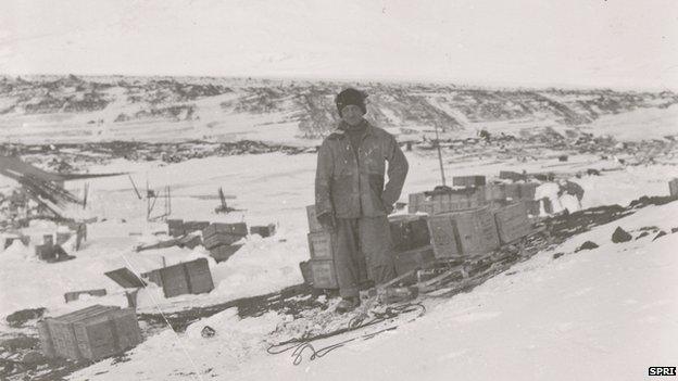 Henry "Birdie" Bowers, Cape Evans, October 1911