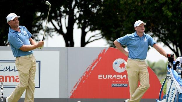 Graeme McDowell and Jamie Donaldson