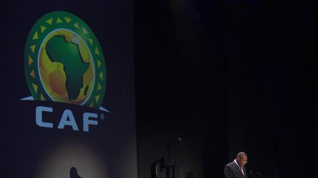 The Confederation of African Football logo