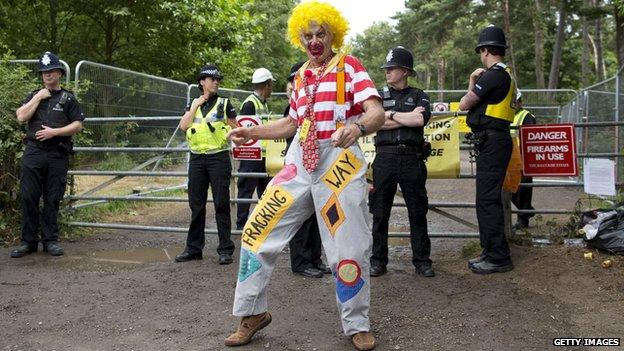 Clown at Balcombe