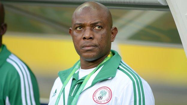 Nigeria coach Stephen Keshi