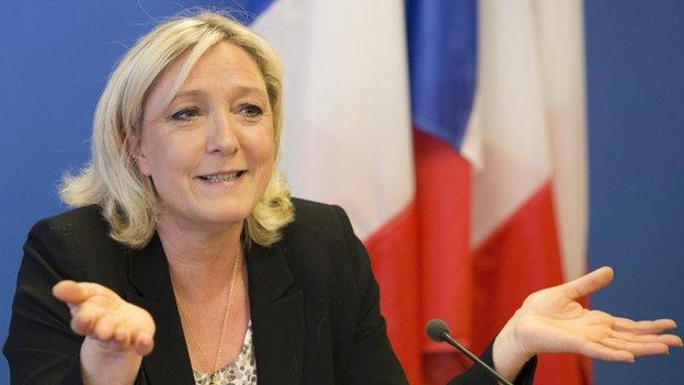 Marine Le Pen, FN leader