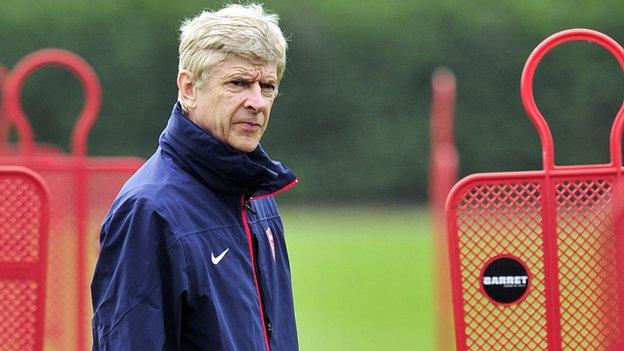 Arsenal boss Arsene Wenger