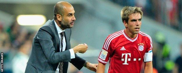 Pep Guardiola & Philipp Lahm