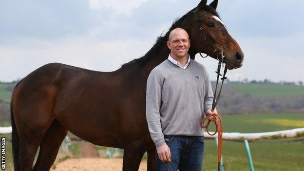 Mike Tindall and Monbeg Dude