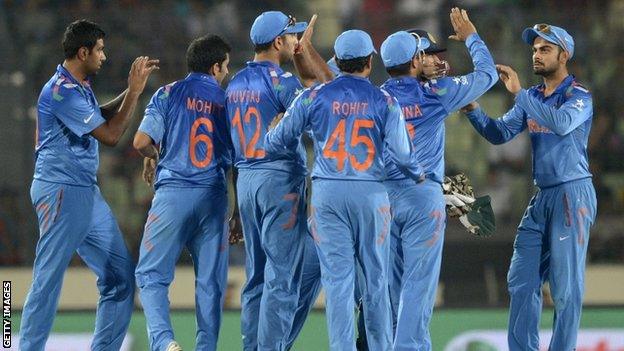 India celebrate