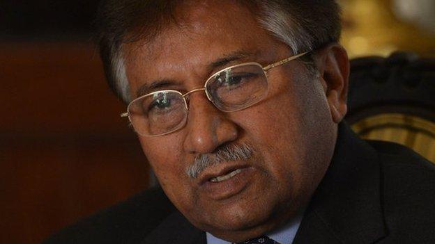 Pervez Musharraf on 29 December 2013