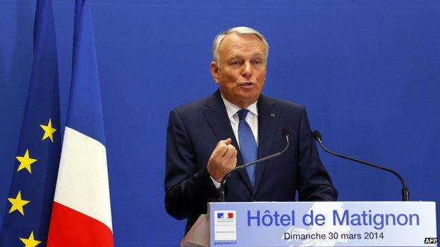 French Prime Minister Jean-Marc Ayrault, 30 Mar 14