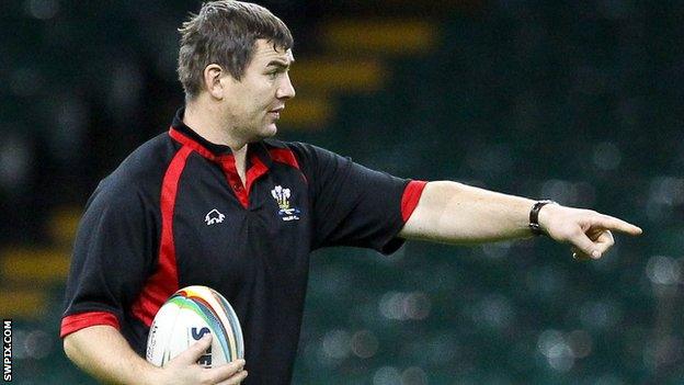 Wales coach Iestyn Harris