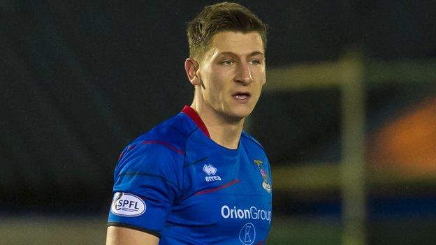 Inverness Caledonian Thistle defender Josh Meekings