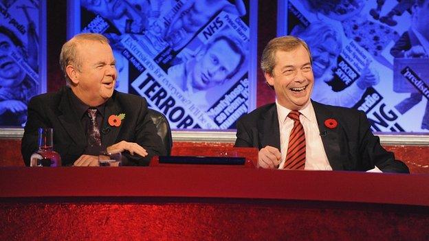 Nigel Farage on Have I Got News For You in 2012