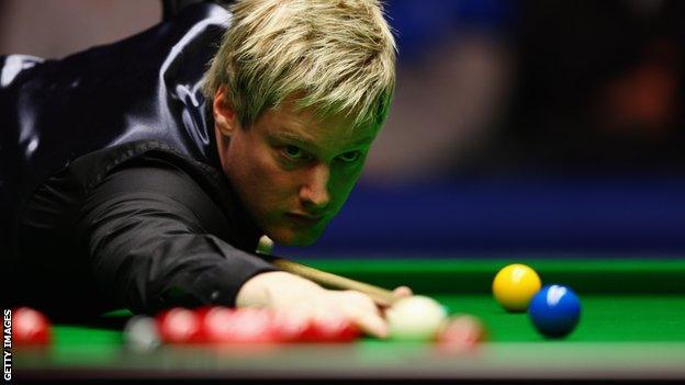 Australian snooker player Neil Robertson