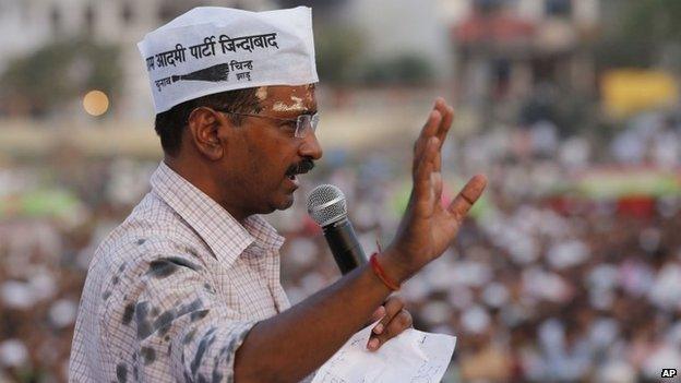 Arvind Kejriwal rally, Varanasi, 25 March 14