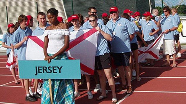 Jersey at the 2009 Jeux des Isles in Guadeloupe