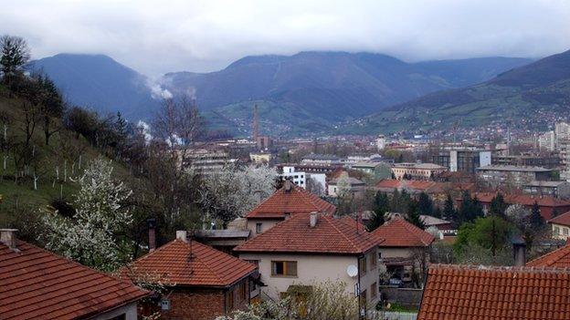 View of Zenica