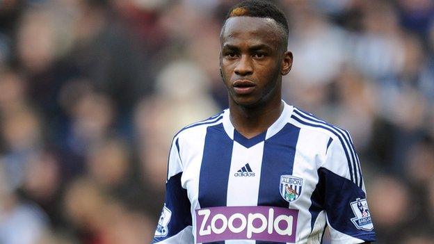 West Bromwich Albion striker Saido Berahino