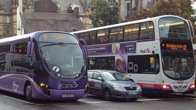 Generic buses in Leeds