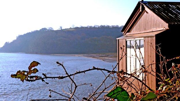 Shed at The Boathouse, Laugharne