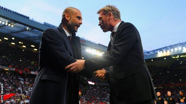 Pep Guardiola & David Moyes