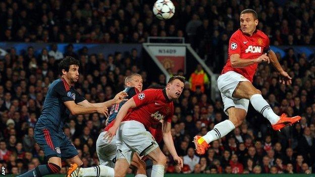 Manchester United captain Vidic scores opener