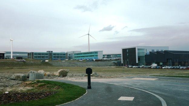 The AMRC site at Orgreave, near Rotherham