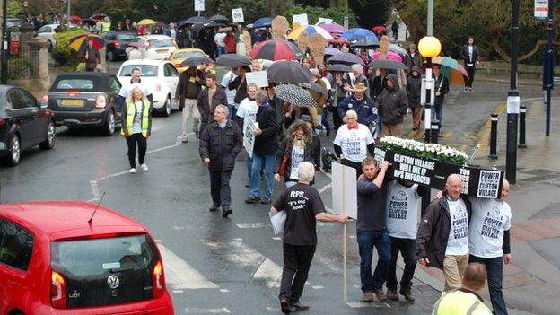 Wednesday's march