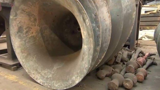 Christchurch Cathedral damaged bells