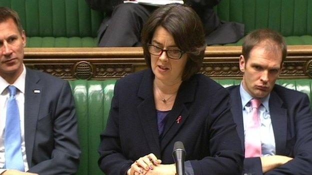 Public health minister Jane Ellison