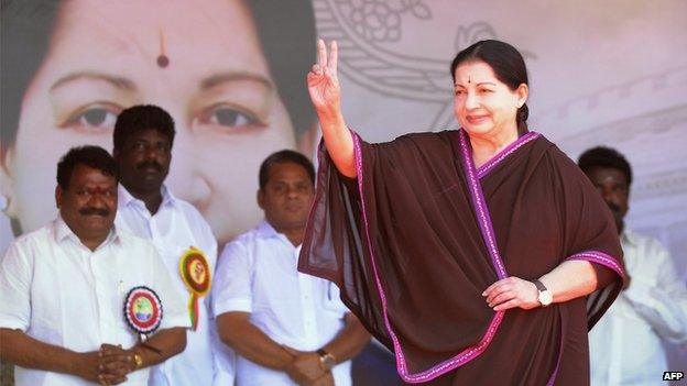 Tamil Nadu's Chief Minister Jayalalithaa Jayaram