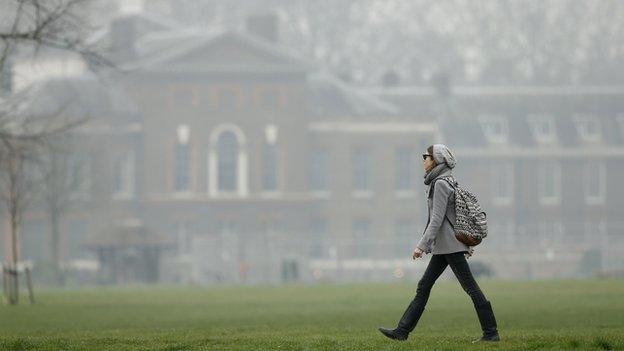 Fog in London