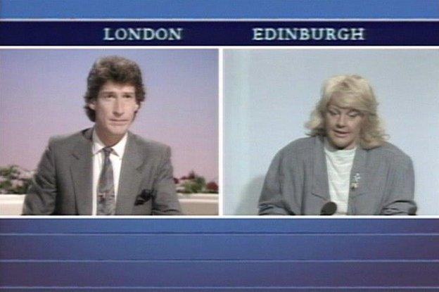 Margo MacDonald and Jeremy Paxman