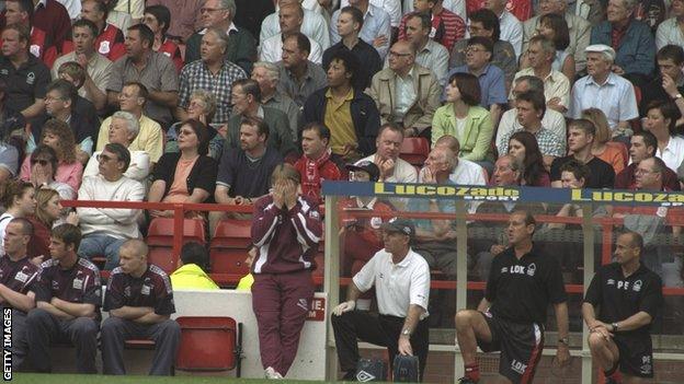 Stuart Pearce had a spell as Forest's caretaker manager in 1997